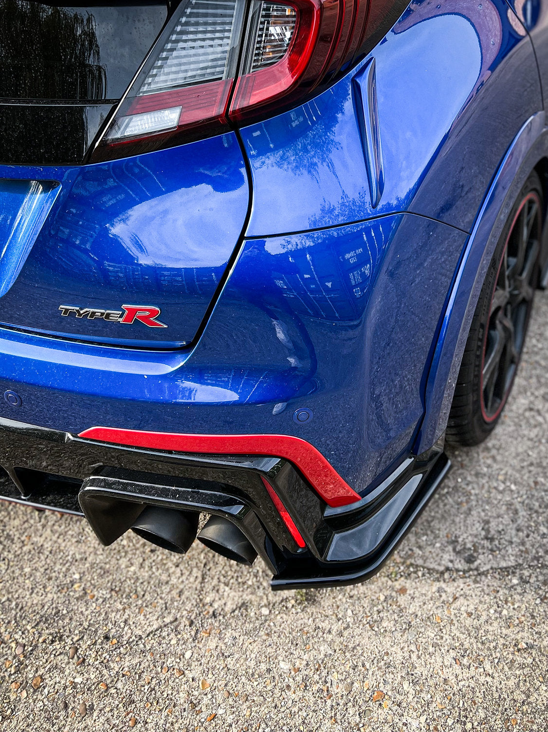 Fk2 Diffuser Honda Civic Type R FK2 - Low Line Kit – Triple R Composites Ltd