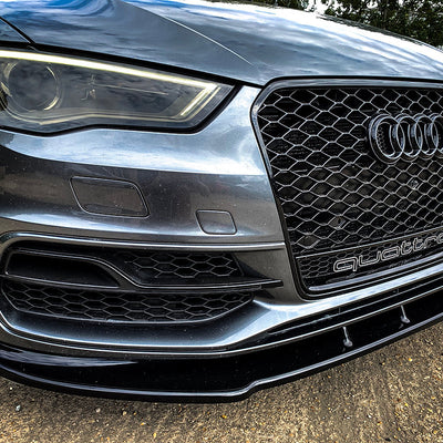 Audi A3 S-Line 8V Pre Facelift Hatchback - Front Splitter