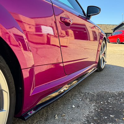 Audi TT MK3 S-Line Facelift - Side Skirt Splitters