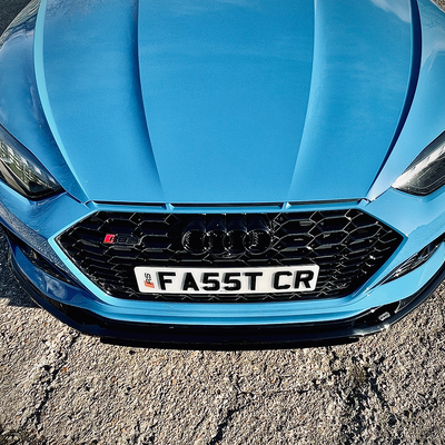 Audi RS5 B9.5 Sportback with Centre Blade - Front Splitter