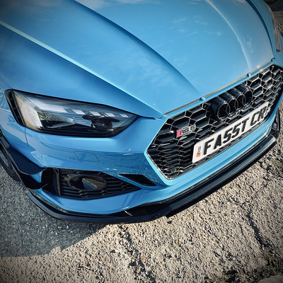 Audi RS5 B9.5 Coupe with Centre Blade - Front Splitter