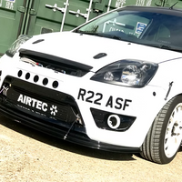 Ford Fiesta MK6 ST150 /ZS Ally-Aero Division Front Splitter