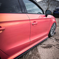 Audi S1 8X - V2 Side Skirt Splitters