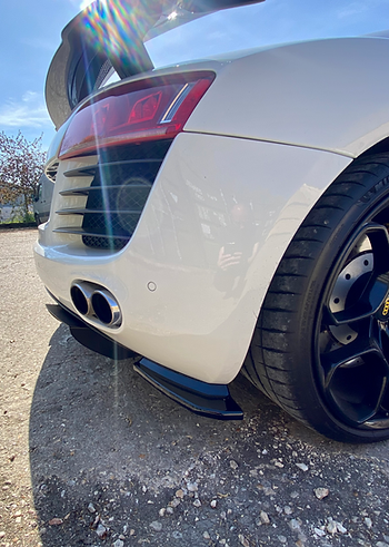 Audi R8 Gen 1 Pre Facelift - Diffuser Extensions – Triple R Composites Ltd