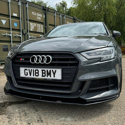 Audi A3 S-Line 8V Facelift Hatchback - Front Splitter