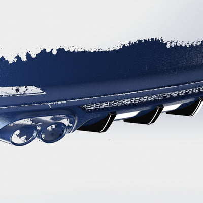 Audi S5 B9 Coupe - Set of 4 Diffuser Fins