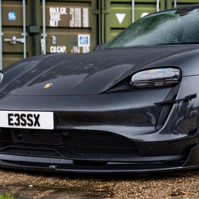 Porsche Taycan Pre Facelift - Front Splitter and Aero Fins