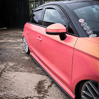 Audi S1 8X - V2 Side Skirt Splitters