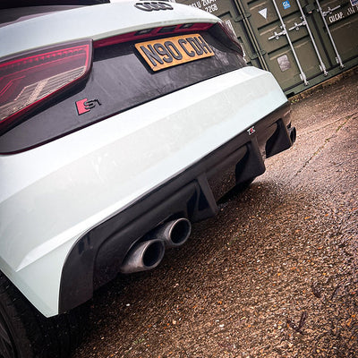 Audi S1 8X - Rear Finned Diffuser