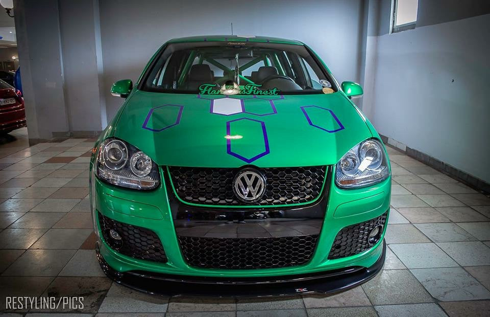 Volkswagen Golf MK5 GTI - Front Splitter β Triple R Composites Ltd