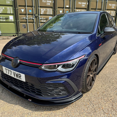Volkswagen Golf MK8 GTD - Front Splitter