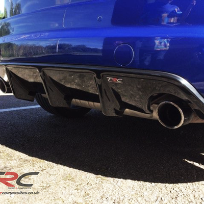 Ford Focus MK2.5 ST225 - Rear Finned Diffuser
