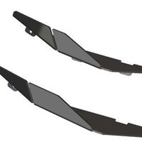Ford Fiesta MK7.5 ST180 - Ally-Aero Front Bumper Canards