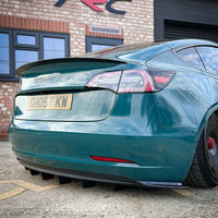 Tesla Model 3 - Rear Finned Diffuser Panel